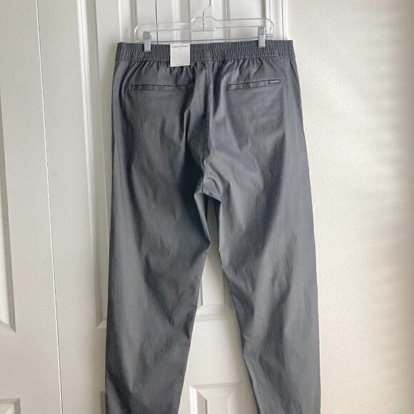 Calvin Klein Men's pinstripe pants gray NWT size Large - Picture 6 of 10